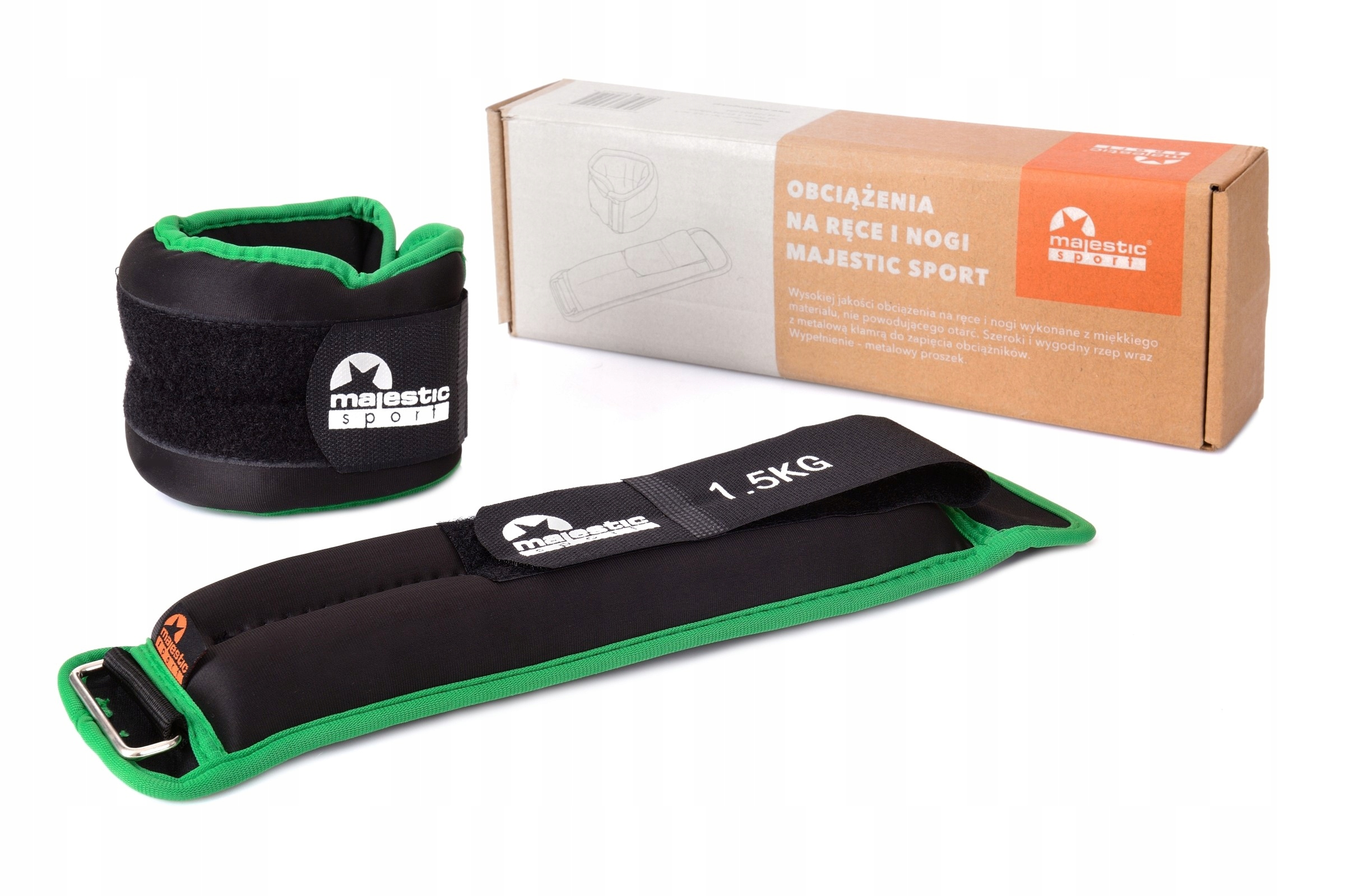

Obciążenia na ręce i nogi Majestic Sport 2x1,5 kg