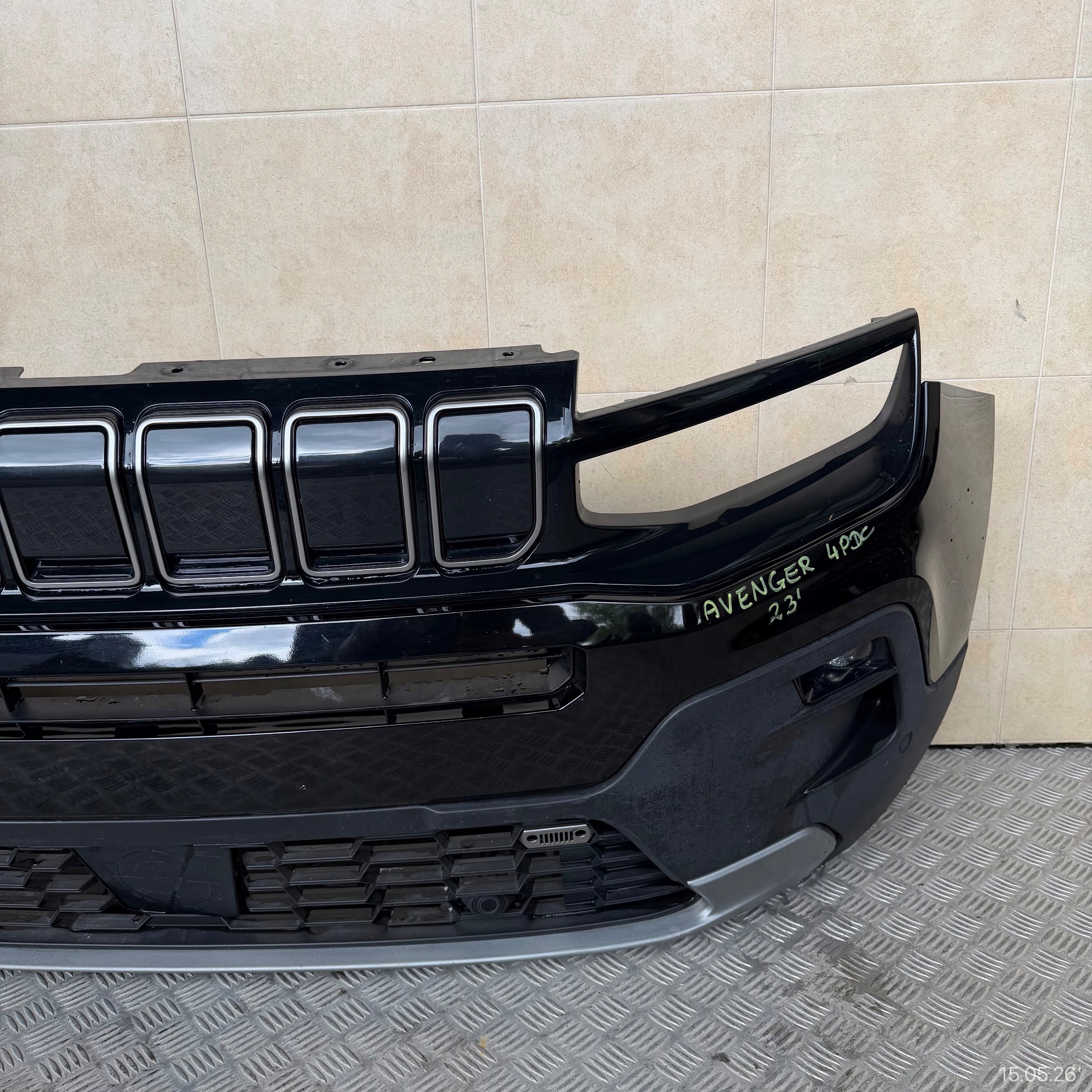 front bumper complete JEEP AVENGER 2023 ROK 4 PDC