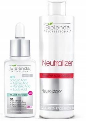 BIELENDA ZESTAW KWAS SALICYLOWY 40%+NEUTRALIZATOR