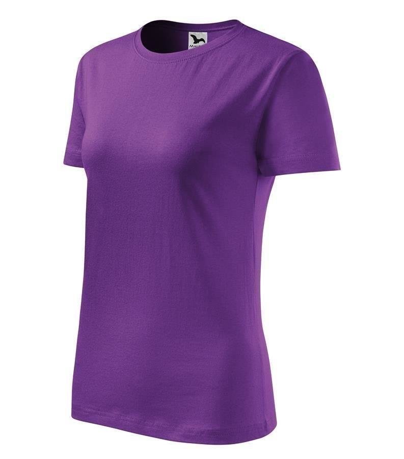 

Bawełniany T Shirt Damski Malfini Basic fiolet XL