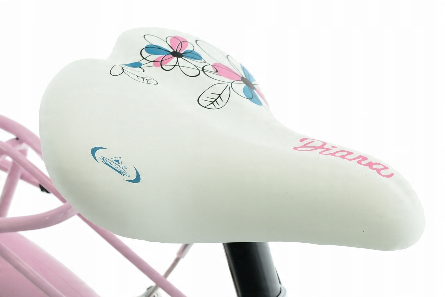 Rower Dziecięcy Kands 20 Diana 1x6 -13cali biało-różowy r24 NOWOŚĆ