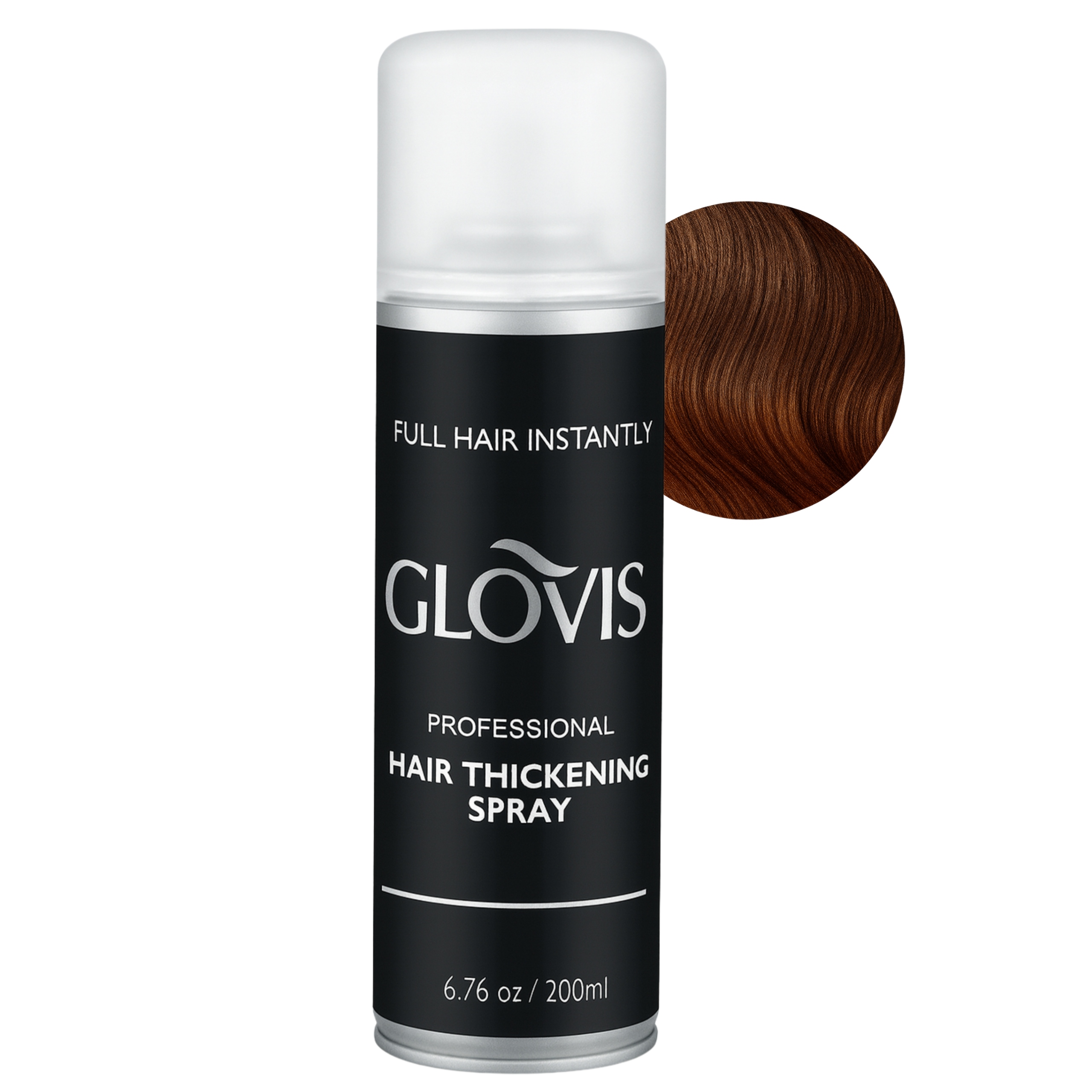 Glovis Thickener Světle hnědá 200 Ml Vlákna Zahuštění Vyplnění Vlasů