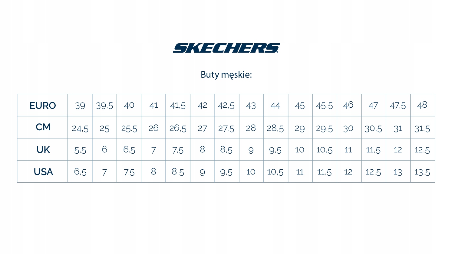 Męskie sneakers Skechers Track 52631-CCBK r.44 Zapięcie sznurowane