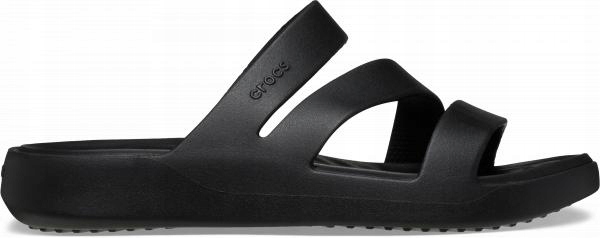 Sandály Crocs Getaway Strappy 37.5 W7 Černé