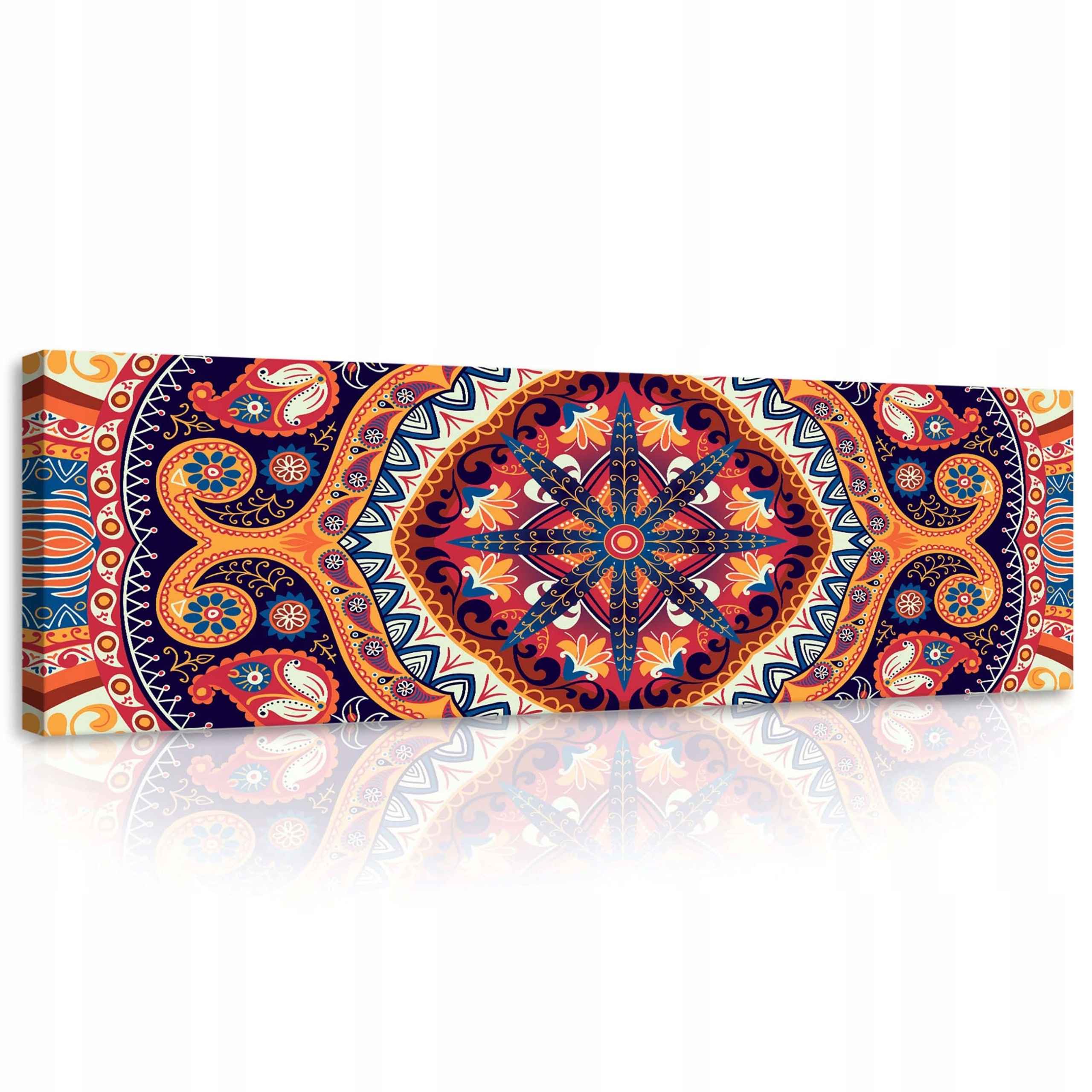 Obraz 145x45 Geometrický ornament Jasné kruhy do meditačního pokoje