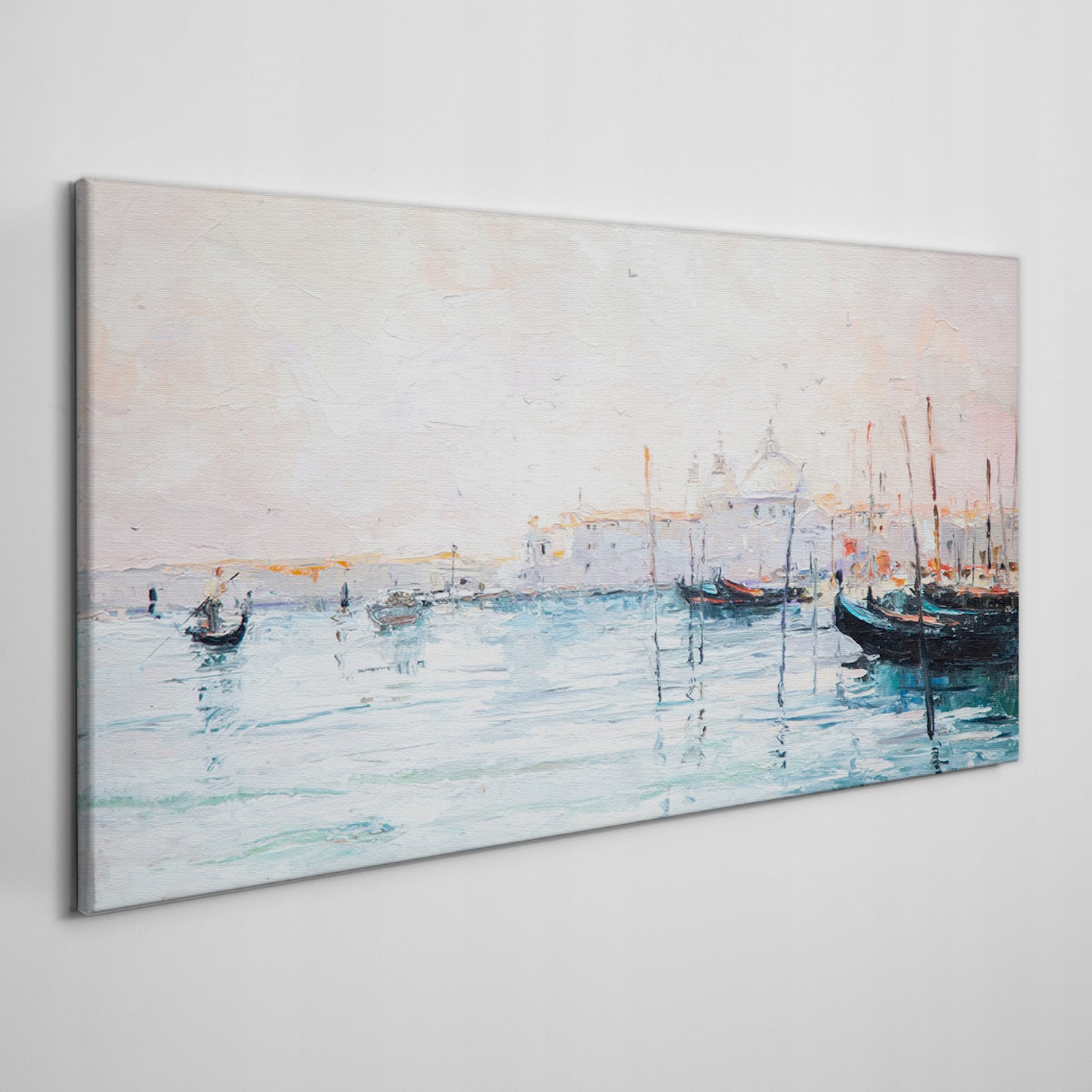 

Obraz na płótnie Morze port port łodzie 100x50 cm