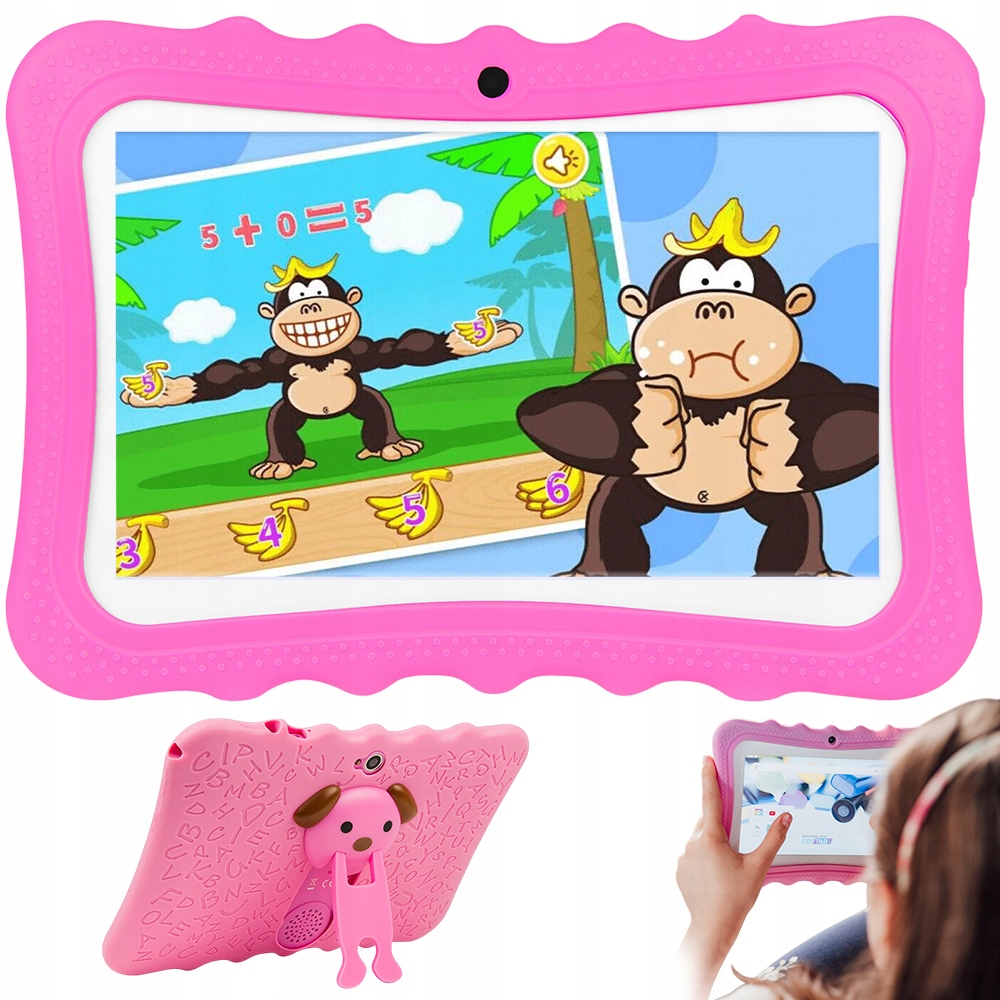 Tablet Pro Děti 7" Fun 1240*600P 2/32GB Lte Wifi Bulutooth Android 9
