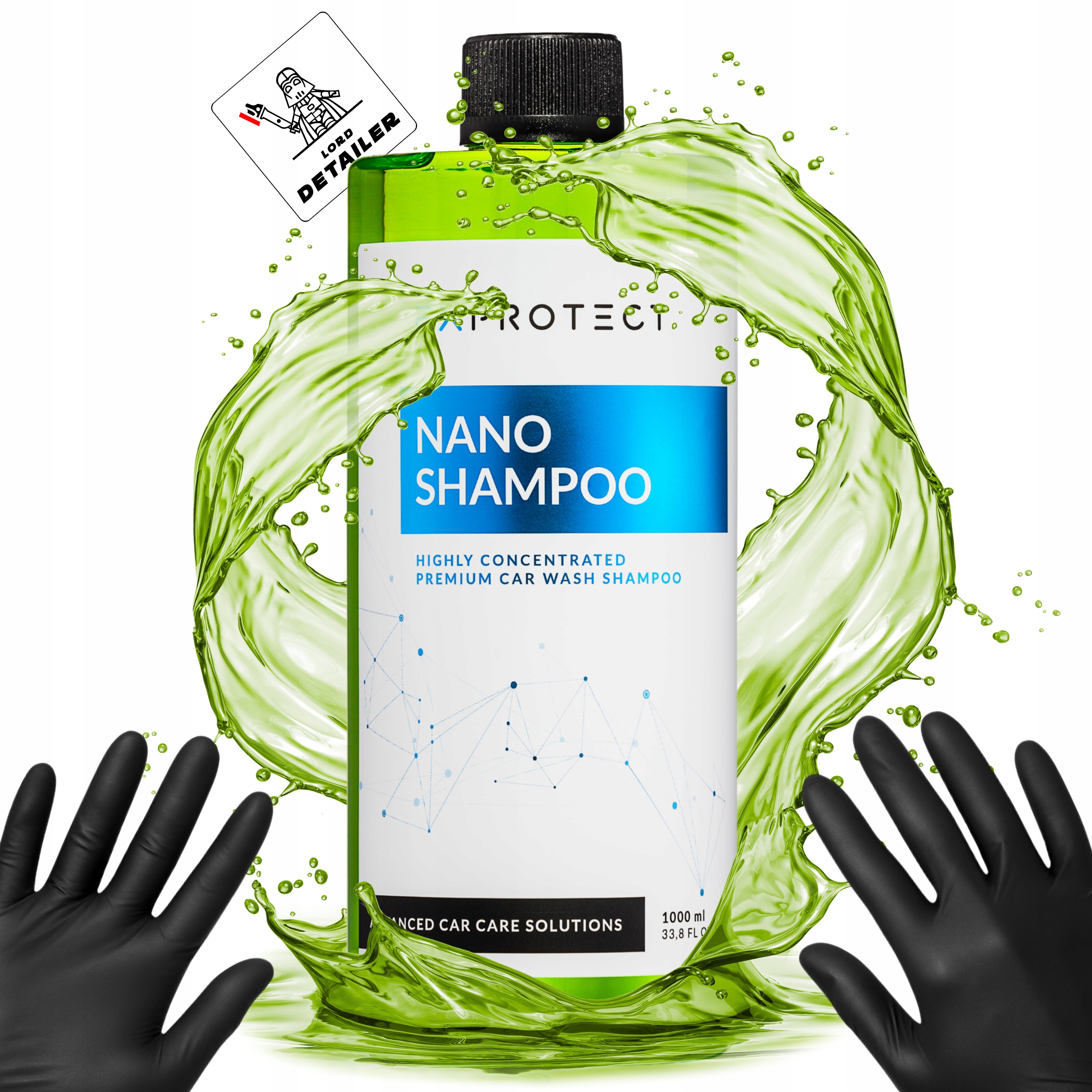Szampon Do Mycia Auta Z Woskiem Fx Protect Nano Shampoo 1L Z Kwarcem SiO2