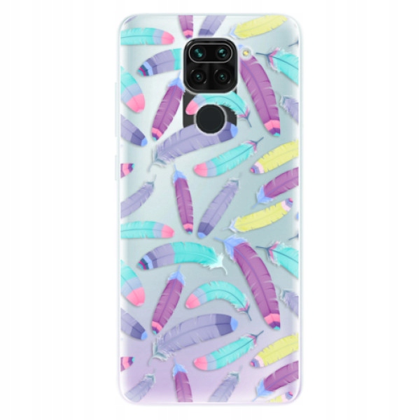 Silikonowe etui iSaprio Feather Pattern 01 do Xiaomi Redmi Note 9