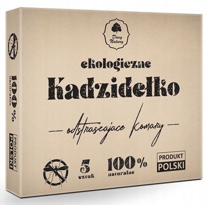 

Dary Natury Kadzidełko odstraszające komary 5szt.