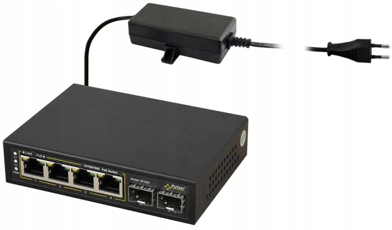 Prepínač Poe 42SFP Pulsar SFG64