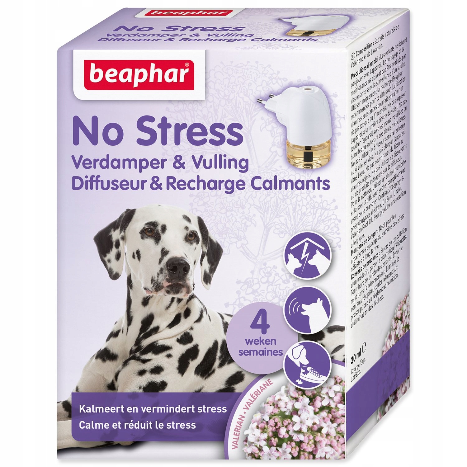 Levně Difuzér Beaphar No Stress sada Pes 30ml