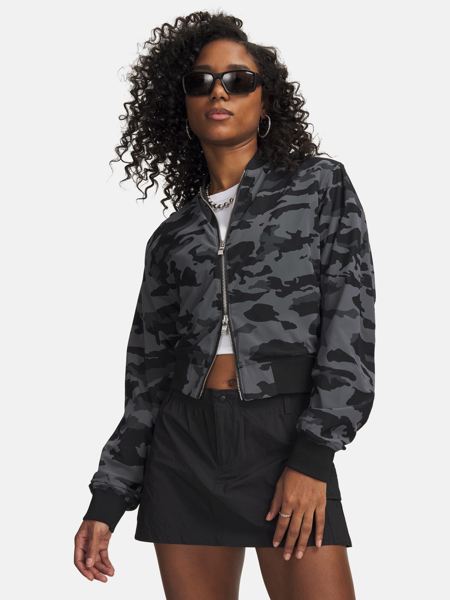 Under Armour Dámská bunda Under Armour Unstoppable Mesh Camo Bomber