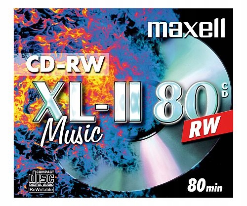 

Płyty Cd-rw Maxell XLii Audio 80 Minut 1 szt