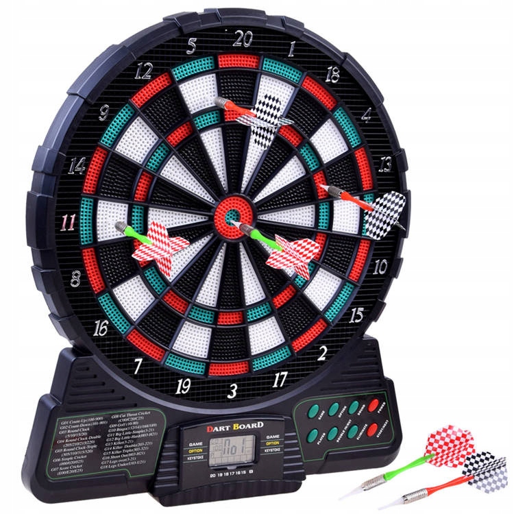 Pevný elektronický terč Dart 18 šipek SP065