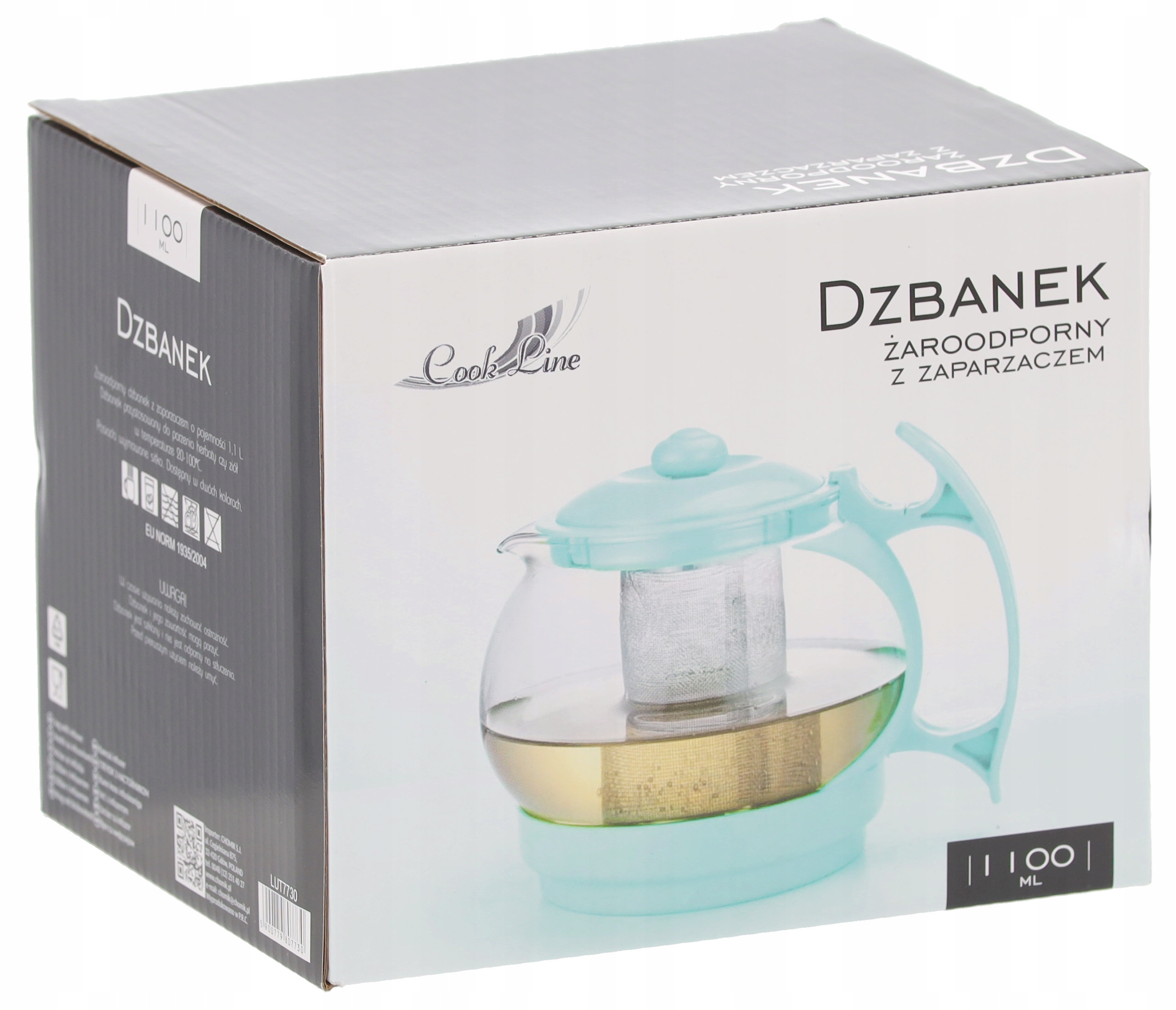 dzbanek żaroodporny z zaparzaczem1,1l — 5