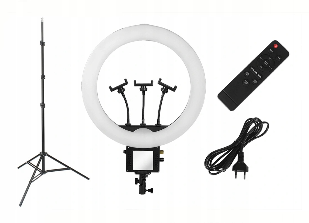 Lampa Pierścieniowa Ring Led 70W Statyw Pilot