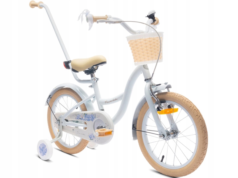 Rower dziecięcy Sun Baby Flower 16 cali Niebieski