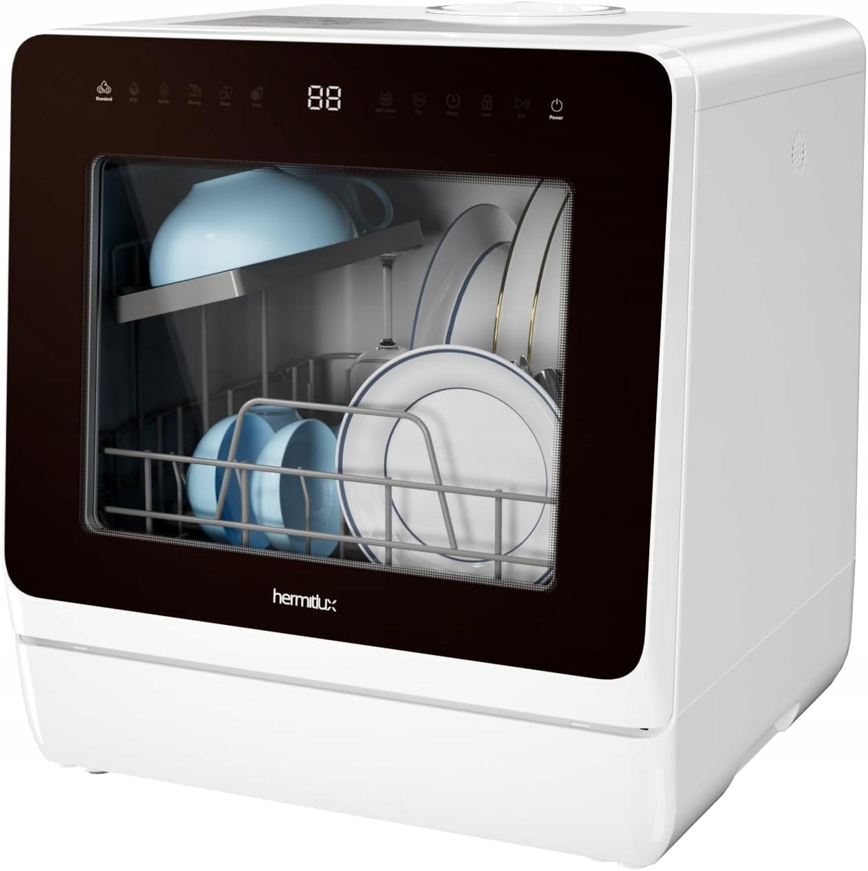 Zmywarka Mini 5L 5+1 Programy Led 5 Nakryć Suszenie Opóźnienie Startu