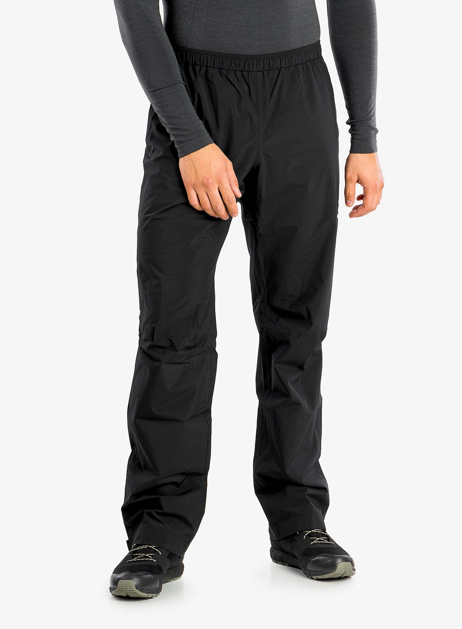 Pláštěnkové kalhoty Haglofs Buteo Pant true black S