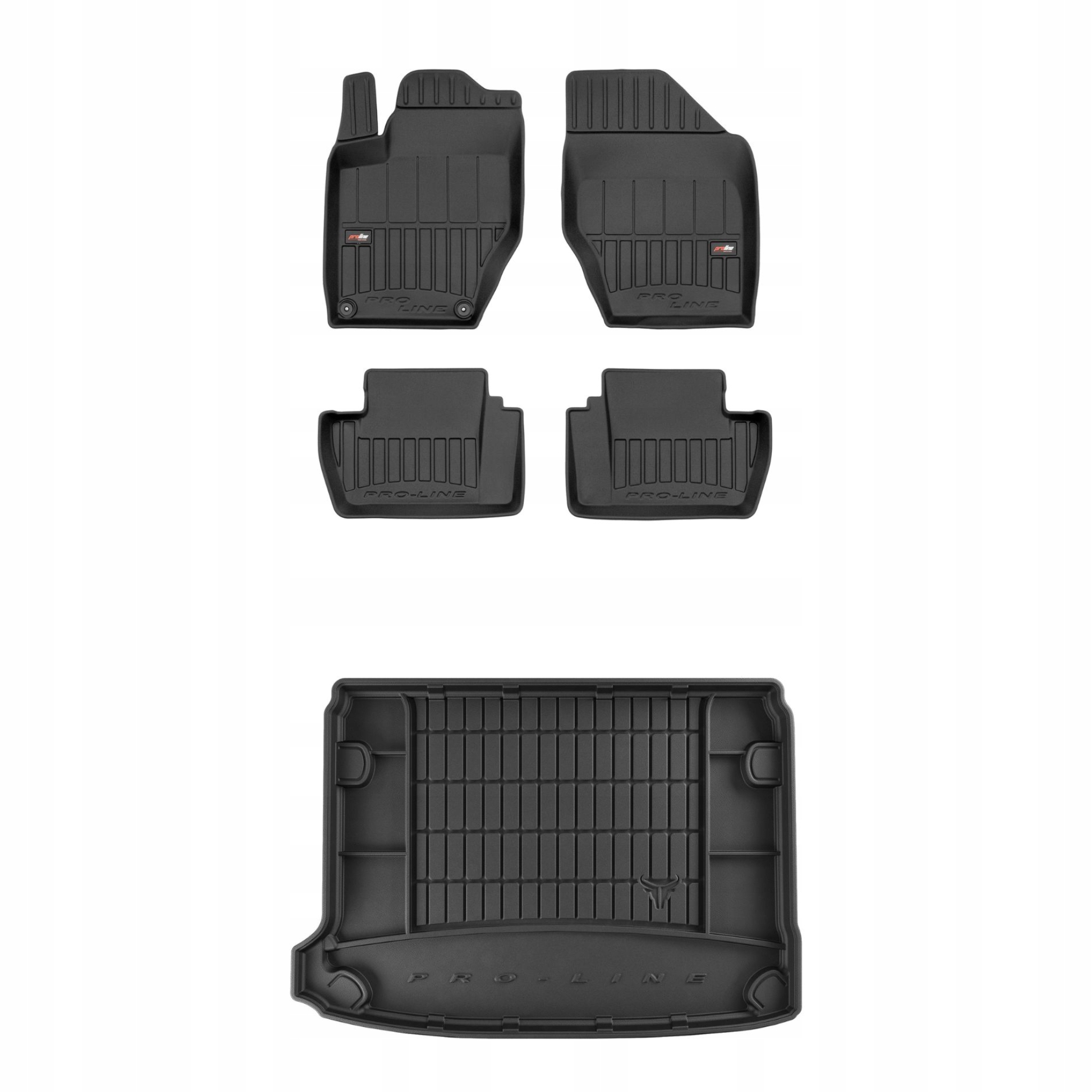 Sada gumových kobercov a rohoží pre Citroën DS4 2011-2015