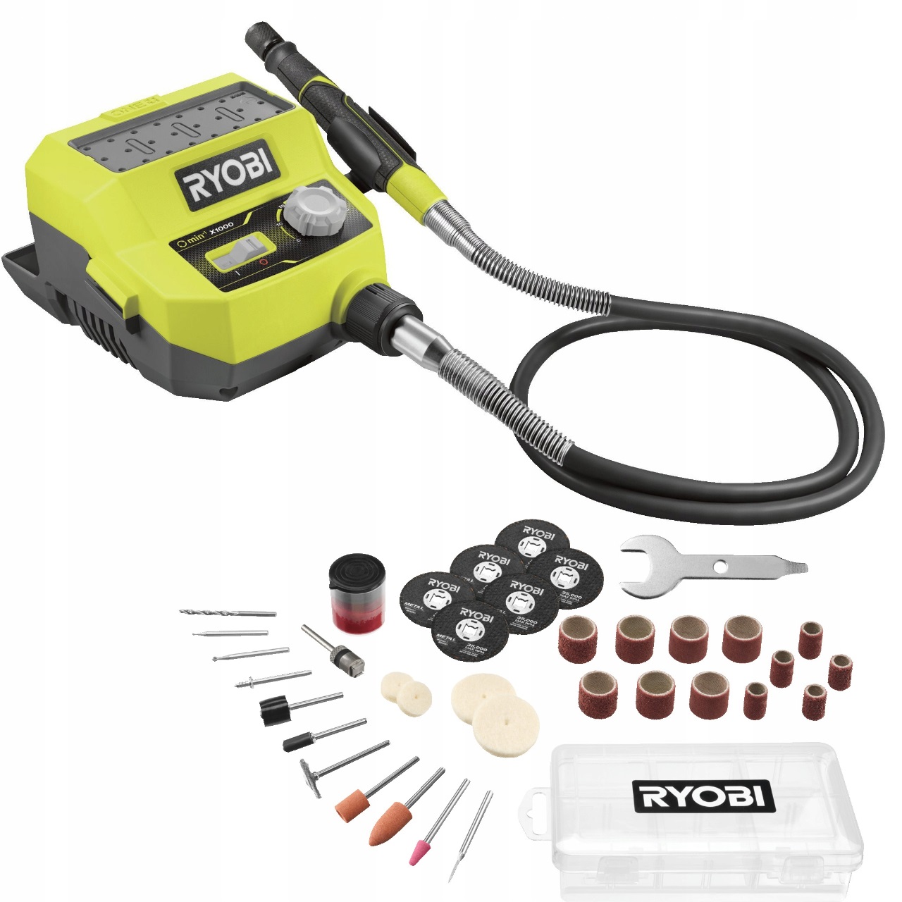 Ryobi Narzędzie Wysokoobrotowe Akumulatorowe 18V+AKCESORII 35EL RRTS18-0A35