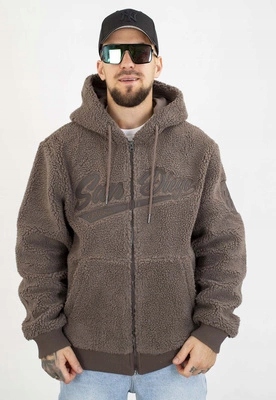 Mikina Pit Bull S Kapucí Zip Galaxy taupe