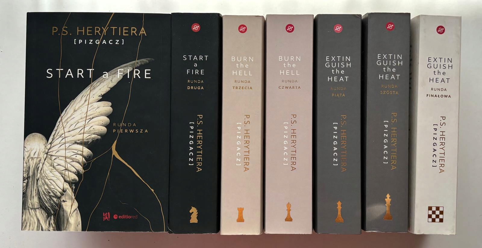 P.S. HERYTIERA [PIZGACZ] - Start a Fire. Runda pierwsza + 6 innych