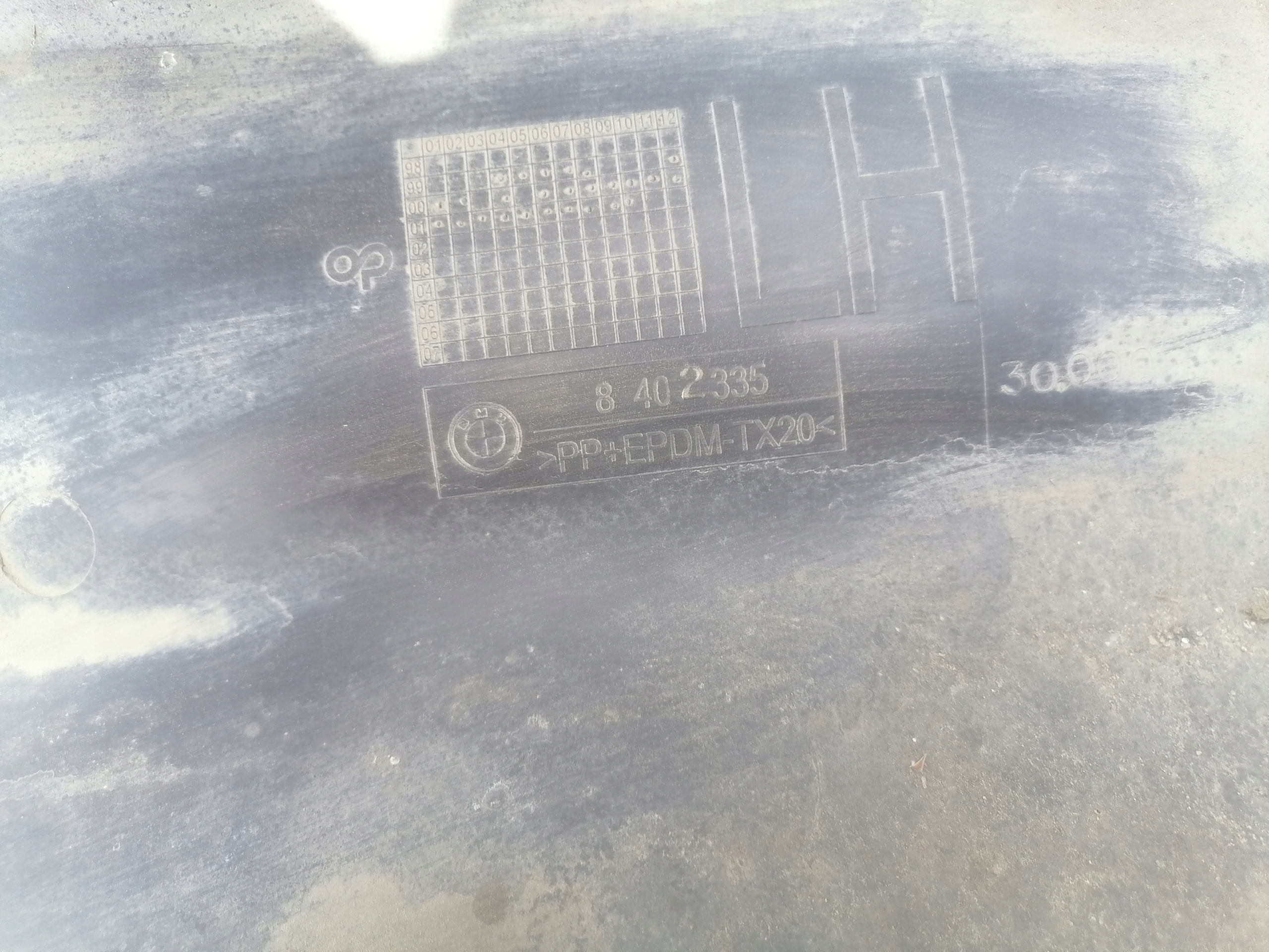 threshold moulding left BMW X5 E53 8402335
