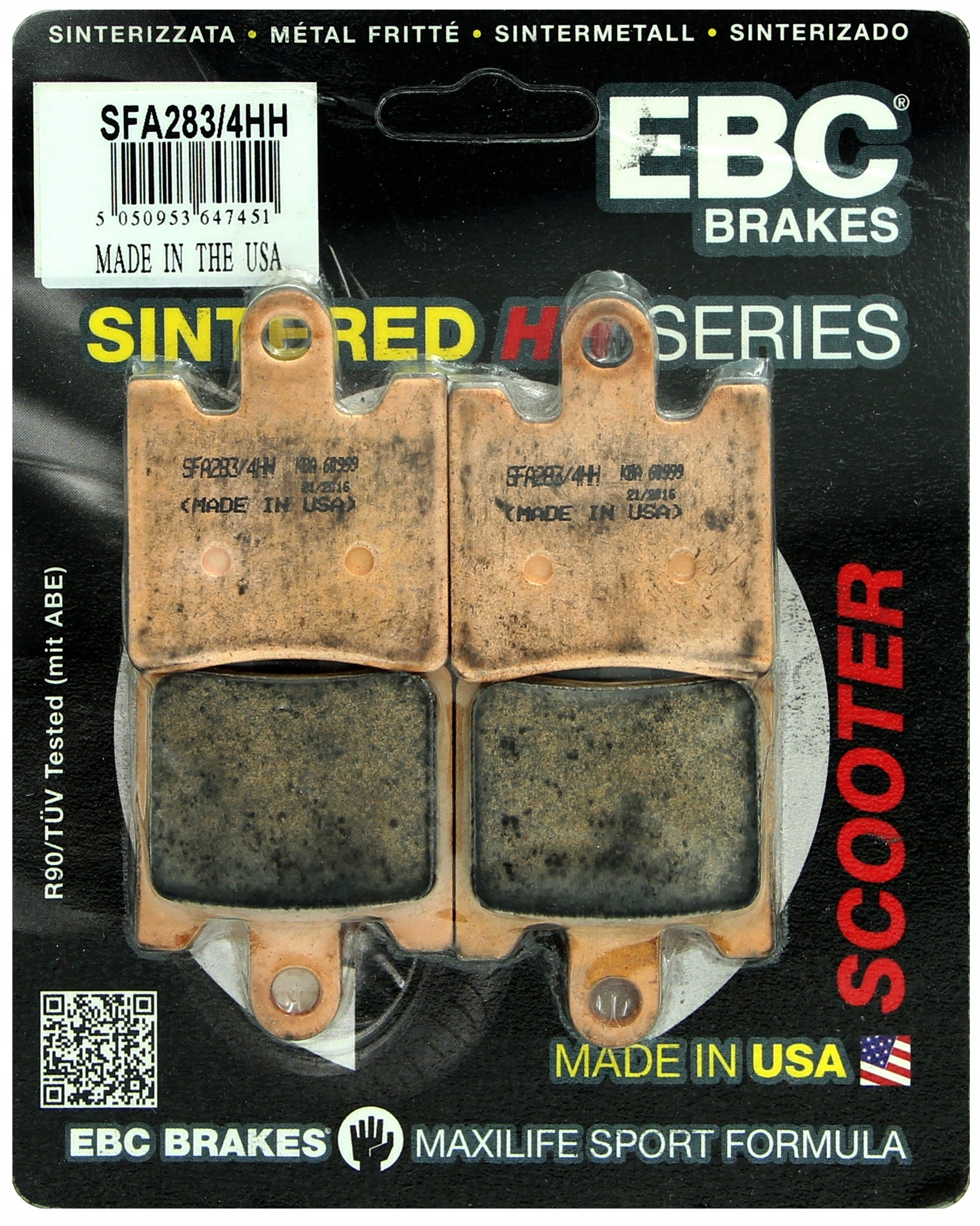 Brzdové Doštičky Ebc SFA283/4HH Suzuki AN400 99-06