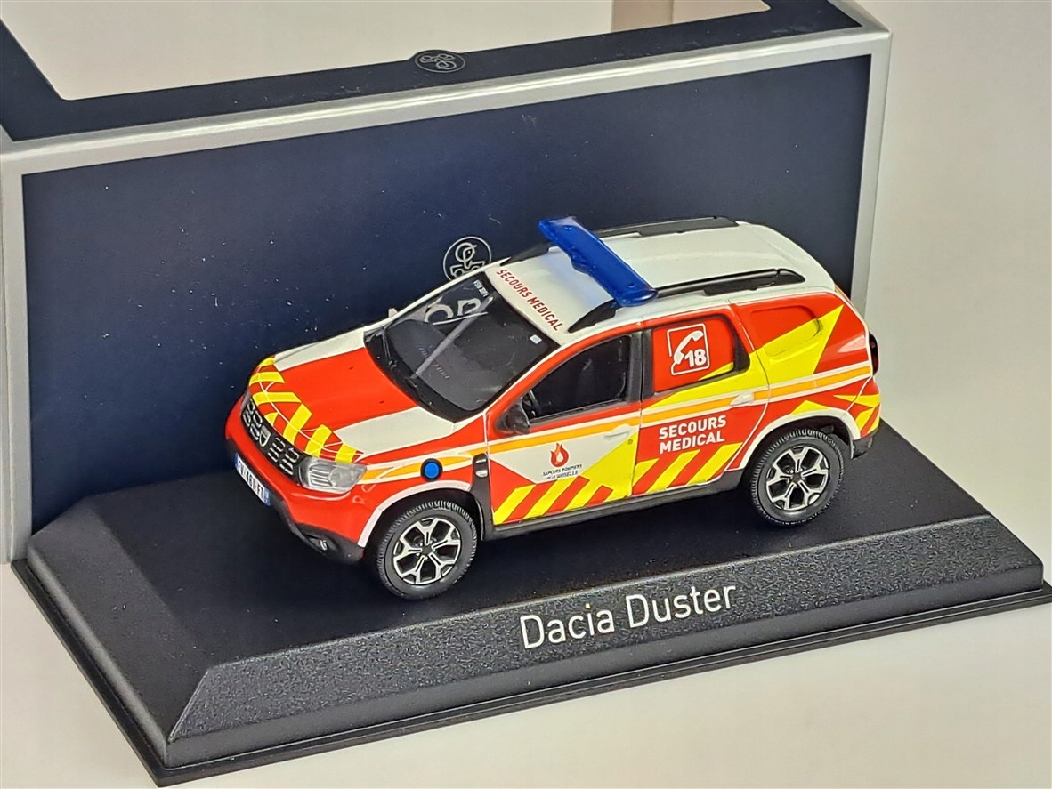 Norev Dacia Duster 2020 Pompiers – Secours Medical 1:43