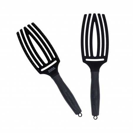 Olivia Garden Fingerbrush Kartáč na vlasy Full Black M