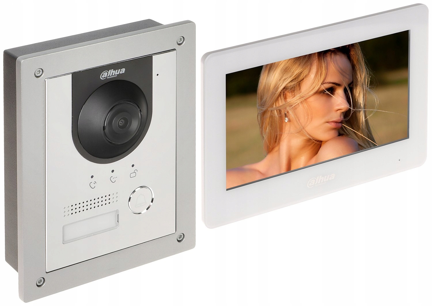 Zestaw Wideodomofon Dahua Wideodomofon Ip 2 Żyły KTD01(F)