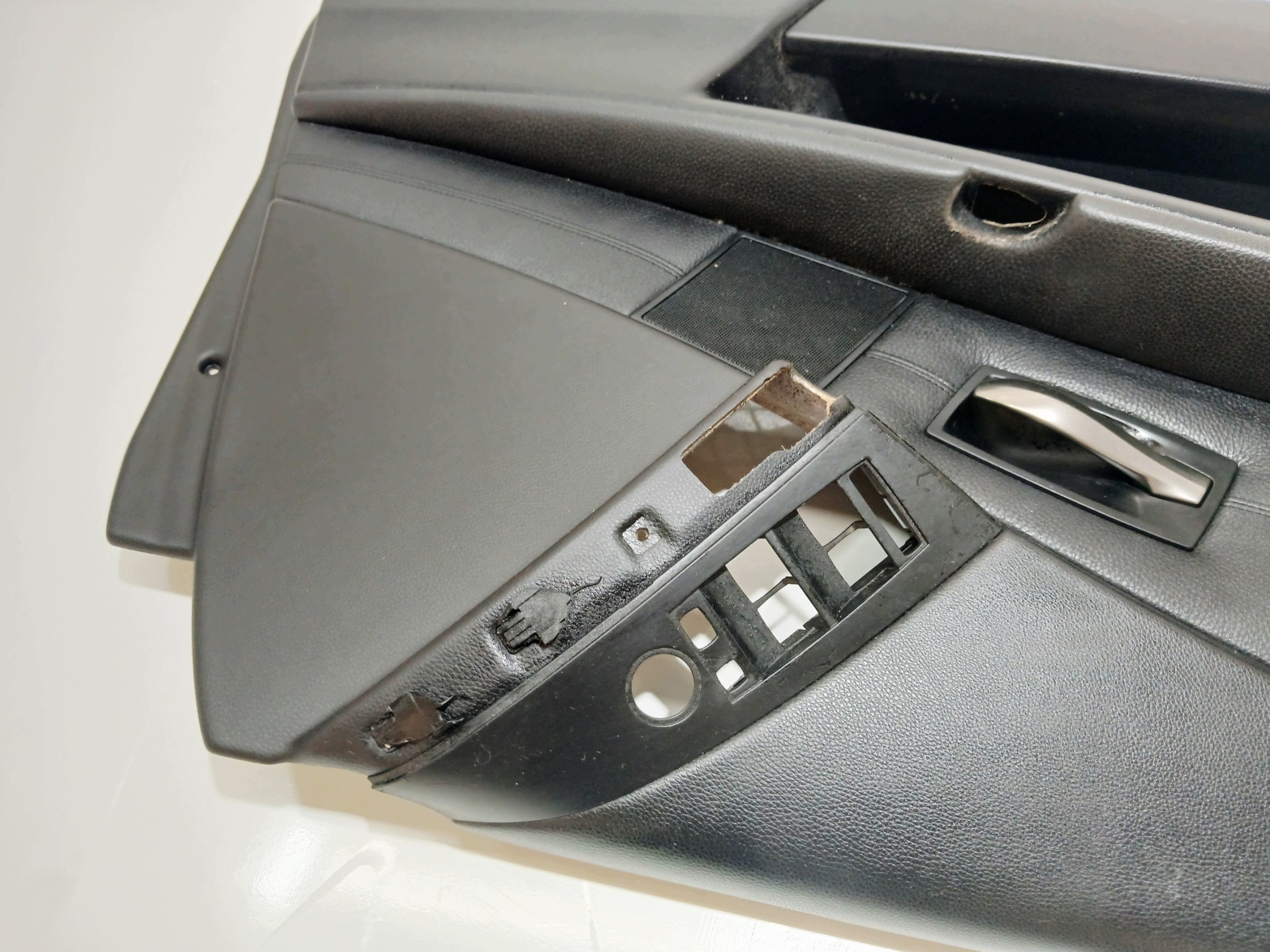 side upholstery door left front BMW E60 E61 OE (4824908) black