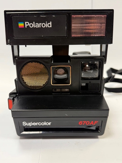 APARAT NATYCHMIASTOWY POLAROID SUPERCOLOR 670AF VINTAGE