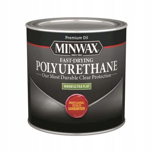 Lak na dřevo Minwax Fast-Drying 946 ml Ultra Flat, Rychleschnoucí