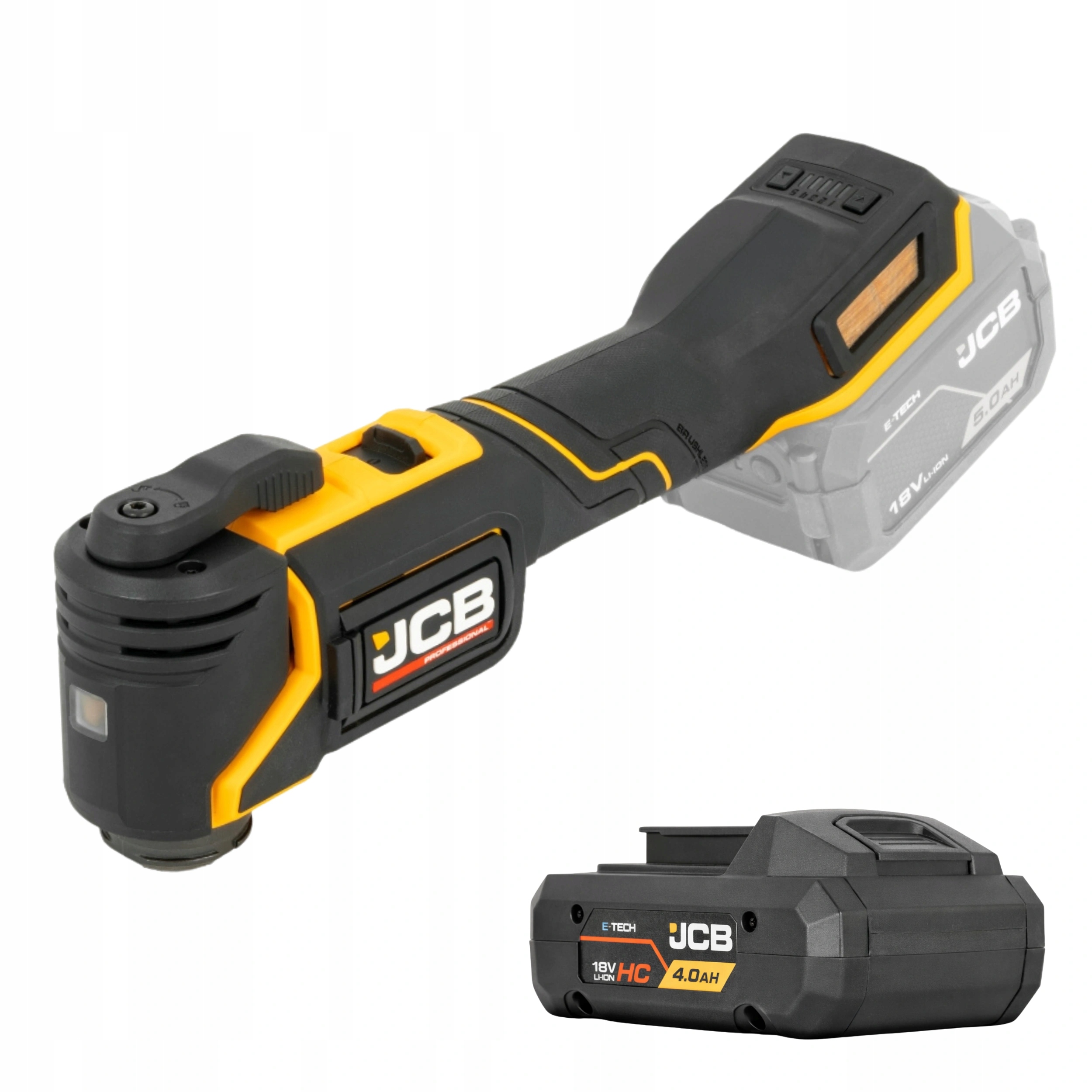 Jcb Professional 18V Multitool Narzędzie Wielofunkcyjne Akumulator 4Ah