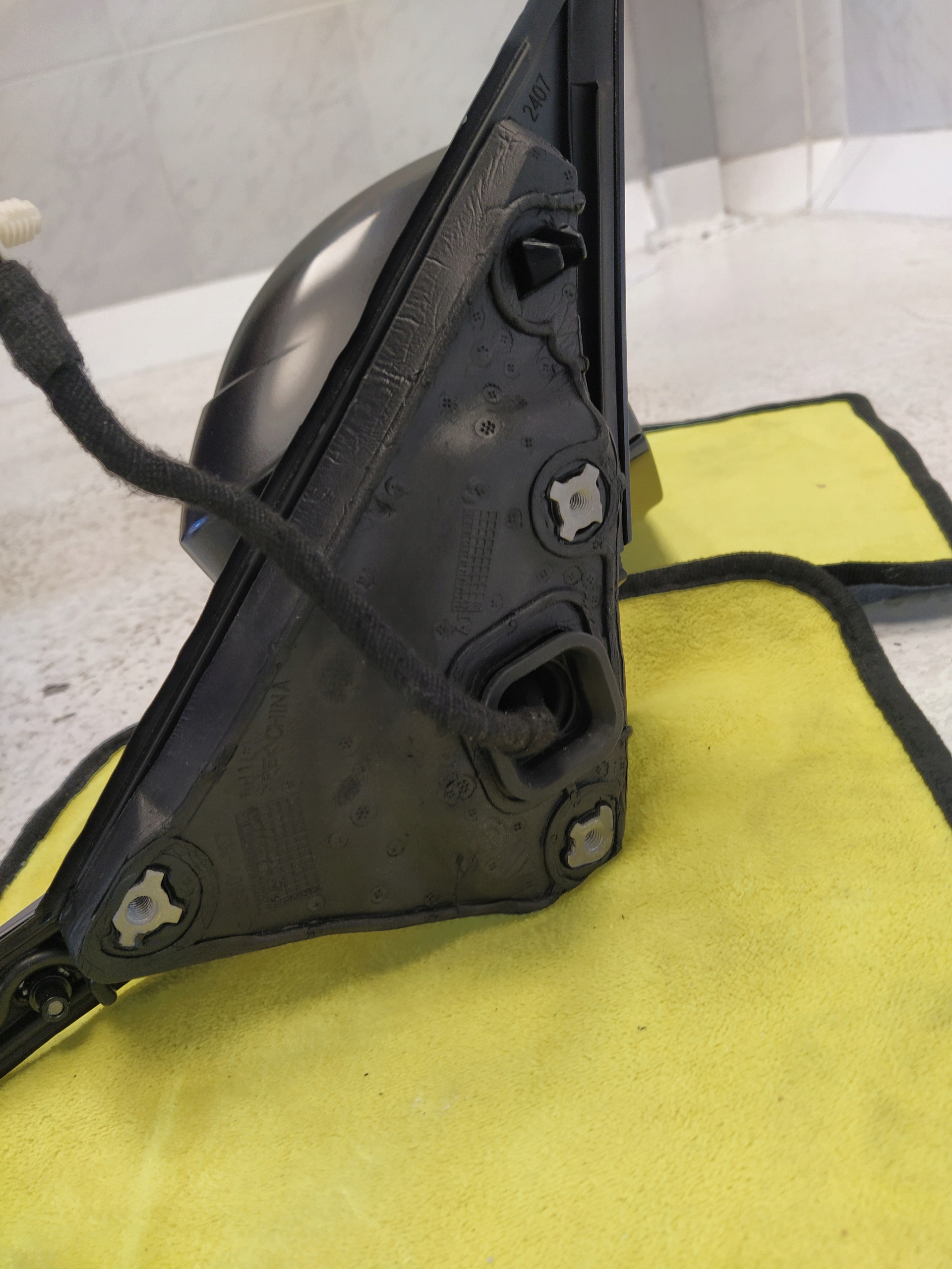 BMW 7 G70 mirror exterior ASYSTENT GRZANE right 9+6 PIN