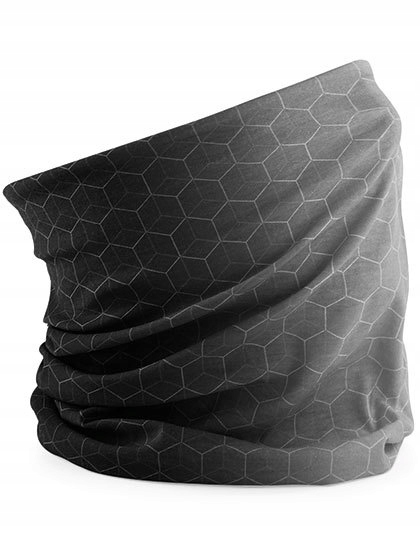 SZAL KOMIN ODDYCHAJĄCY Morf Geometric GEO GREY