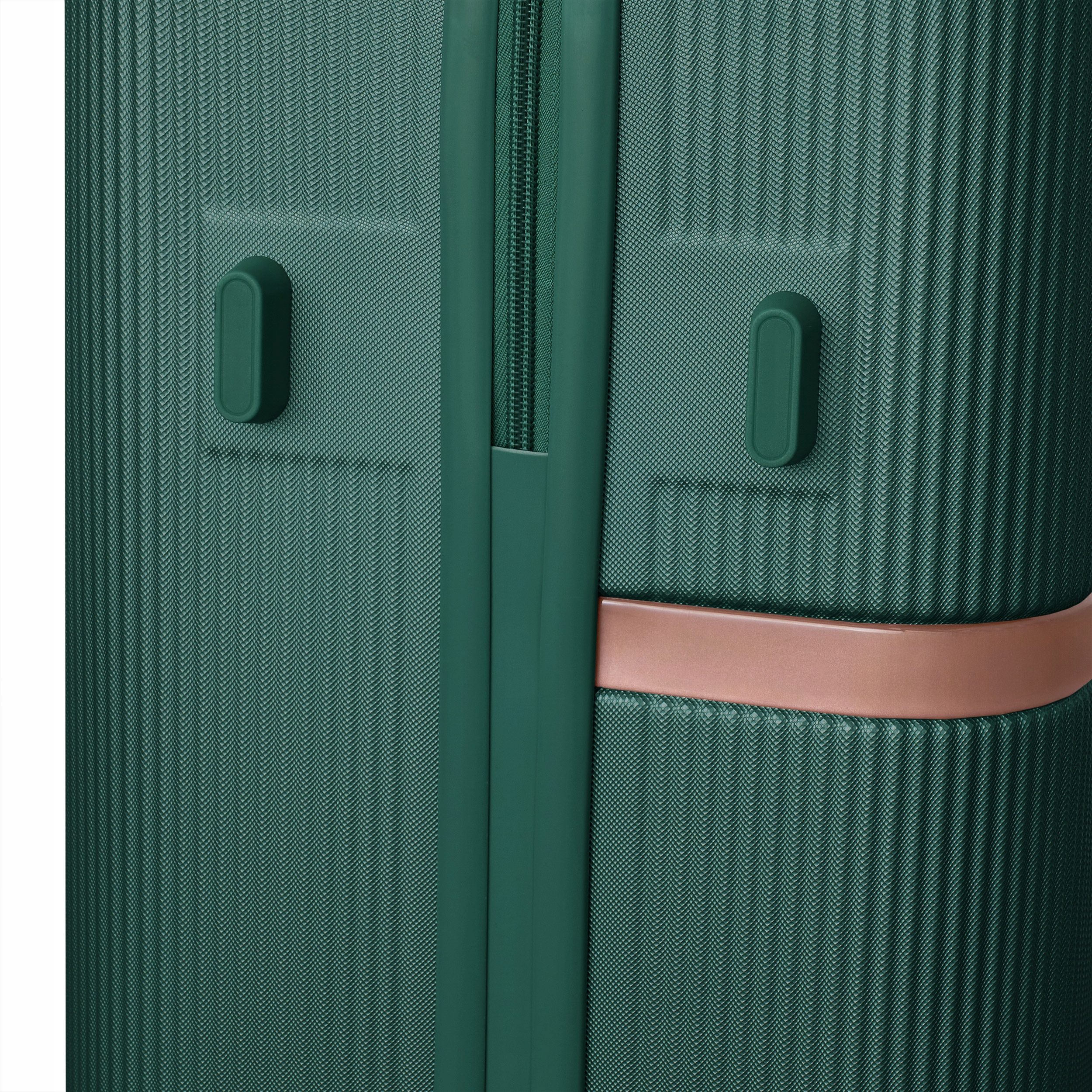 Betlewski zestaw 3 walizek podróż wakacje wygodne duże na kółeczkach Kolor zielony