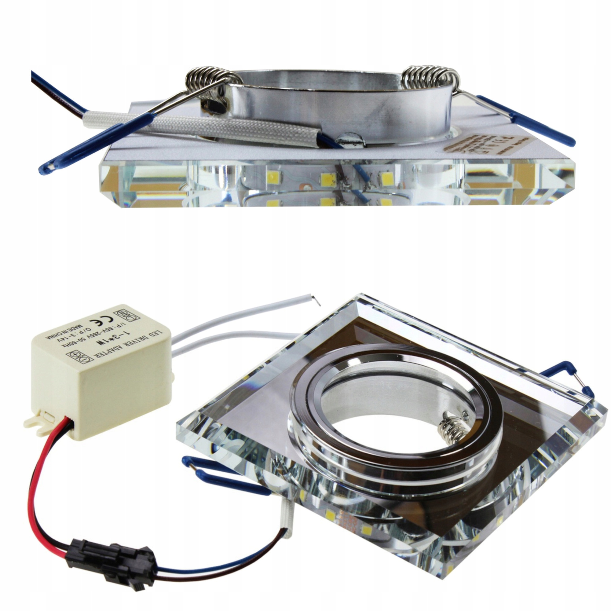 

Oprawa halogenowa Led podświetlana zimna GU10