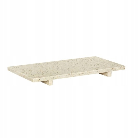 Hübsch Stone Kamenný podstavec Podnos z Lastryko 40 cm Béžová
