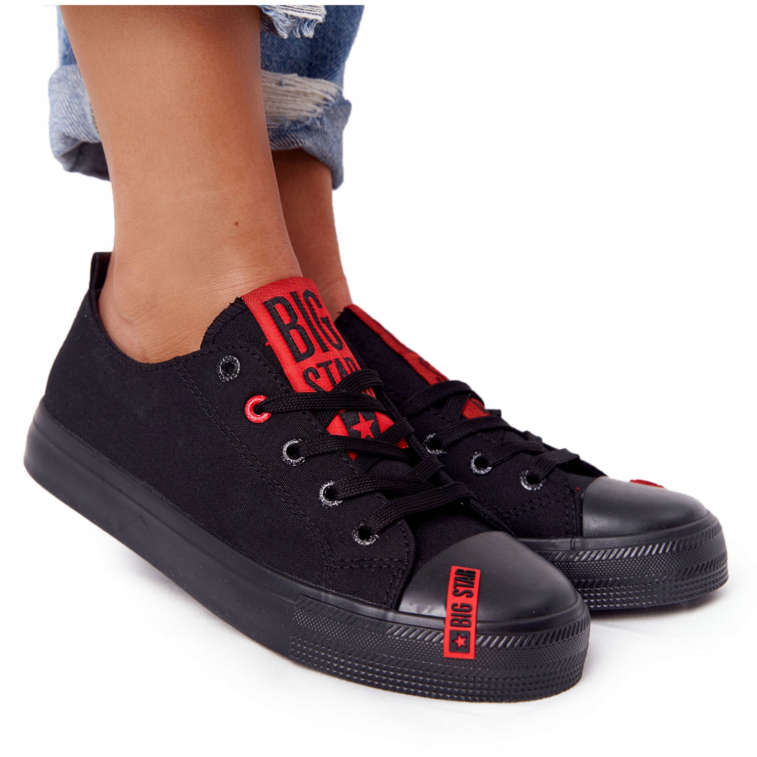 

Damskie Trampki Big Star HH274678 Czarne 40