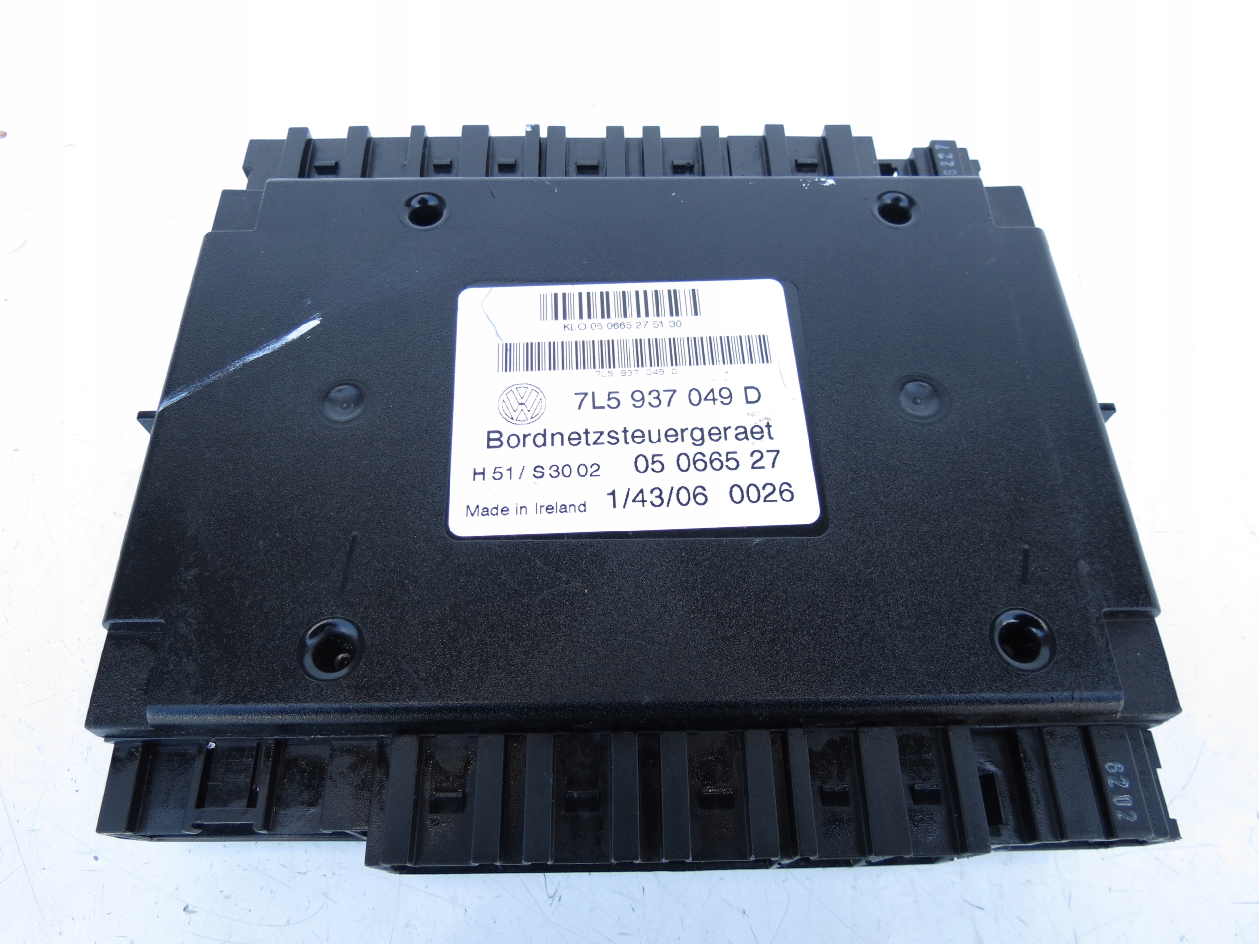 module control unit KOMFORTU 7L5937049D PORSCHE CAYENNE 7L