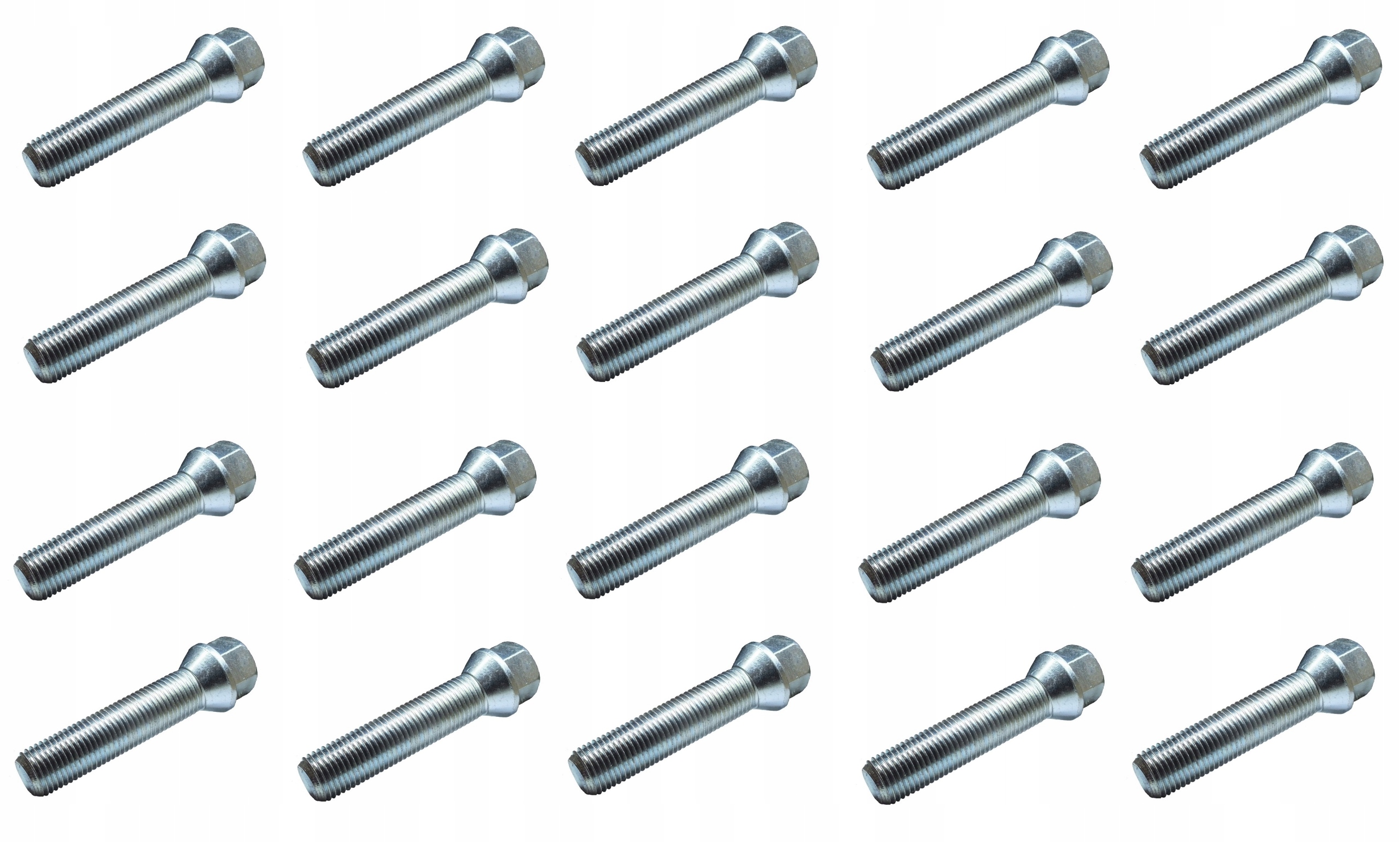 Šrouby 14x1,25x60 kužel Bmw X3 X5 X6 Mini Cooper One Clubman Countryman 20x