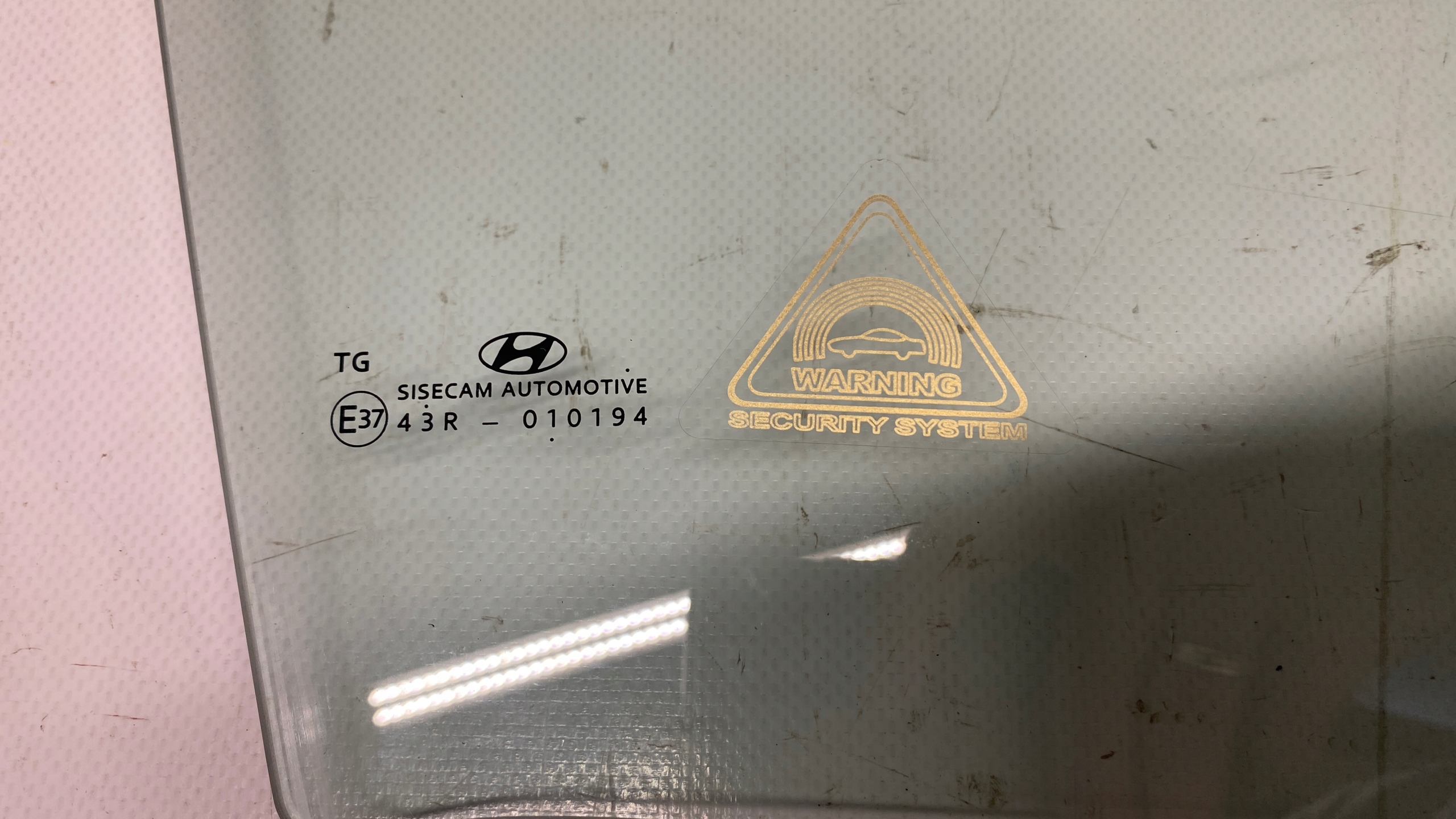 HYUNDAI I20 III window door side right right front front 21-25