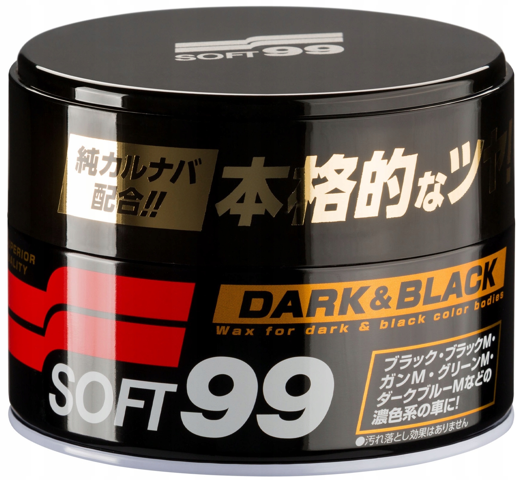 Soft99 Dark & Black 300G naturalny wosk samochodowy do ciemnych lakierów