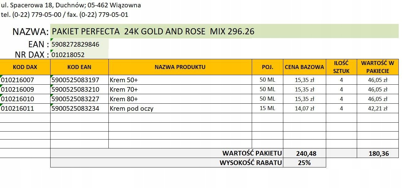 Dax Sada 2026.06 Perfect 24K Gold And Rose MIX