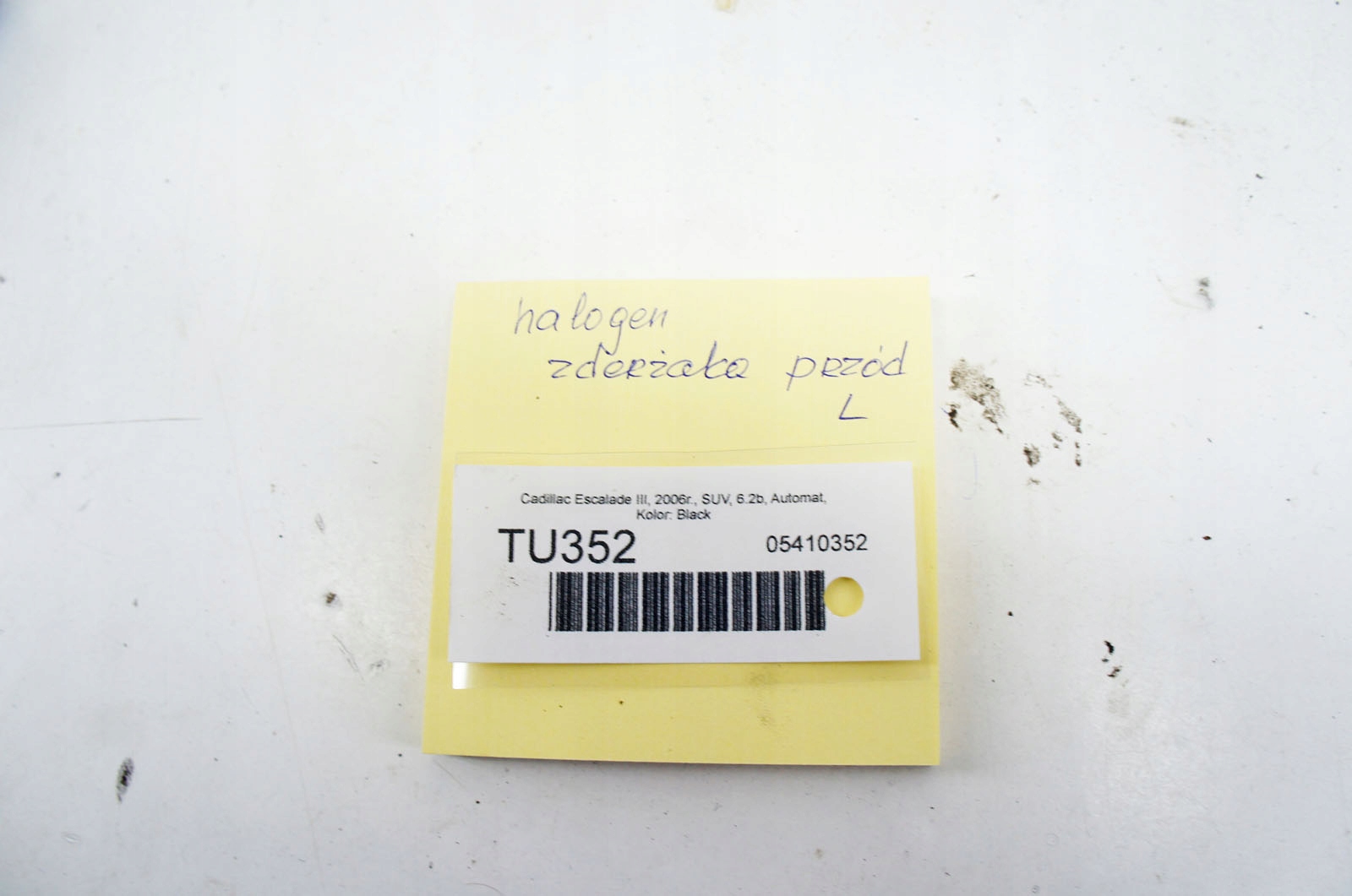TU352 Cadillac ESCALADE III ГАЛОГЕН бампера передний левый