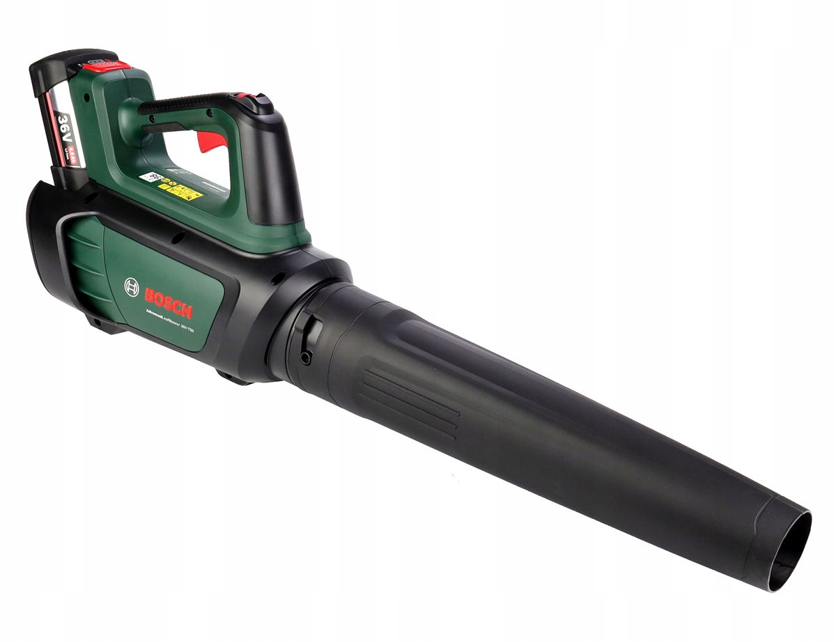 AKUMULATOROWA DMUCHAWA DO LIŚCI AdvancedLeafBlower 36V-750 BOSCH 1x4,0Ah Wydajność 13 m3/min